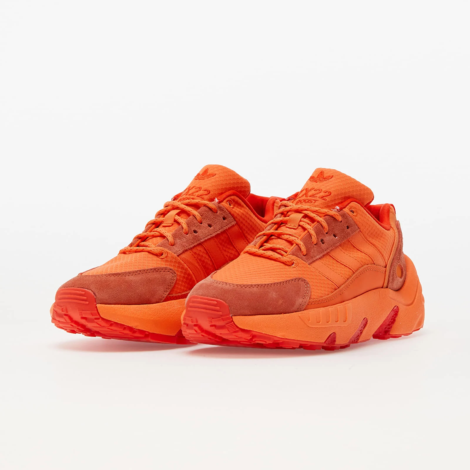 701155 Adidas zx 22 boost orange rouge – Image 1