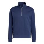 Sweat-shirt adidas Originals à demi-zip gaufré