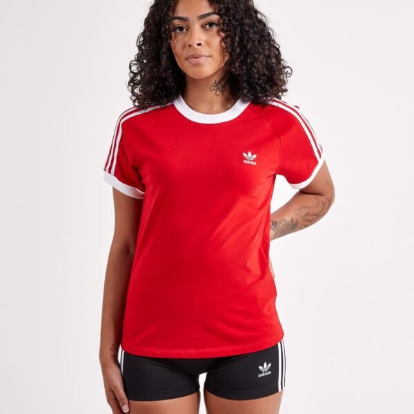 Adidas T-shirt slim à 3 bandes pour femme