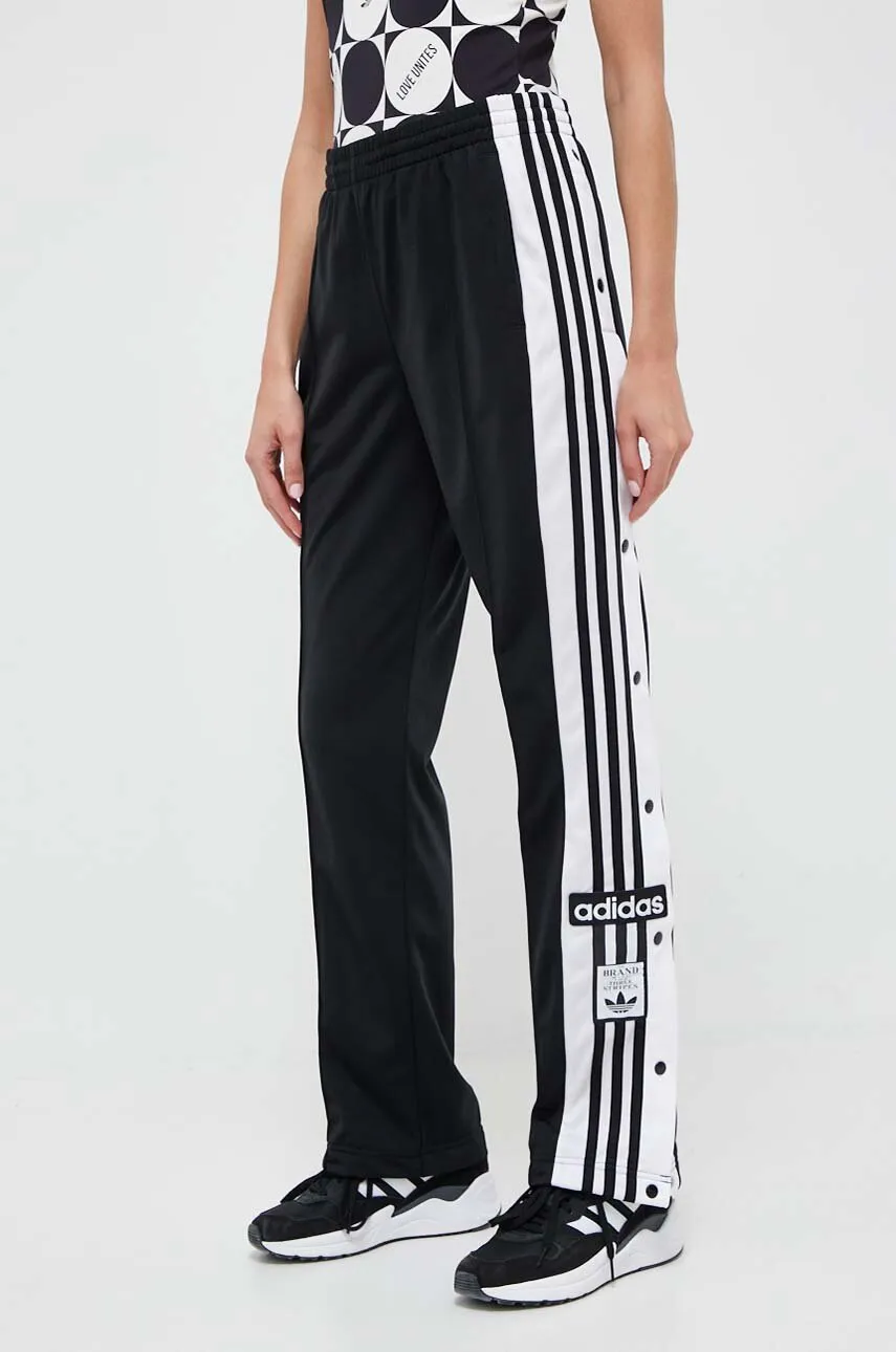 AW23-SPD0C5-99X_F1 Pantalon de jogging adidas Originals Pantalon de survêtement Adicolor Classics Adibreak couleur noire IB5924 – Image 1