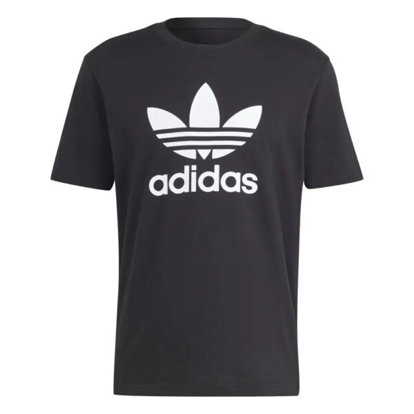 Adidas T-shirt à manches courtes Adicolor Trefoil noir pour homme