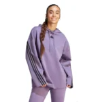 adidas - Sweat à capuche Future Icons 3 bandes pour femme (IL3023) – Image 4