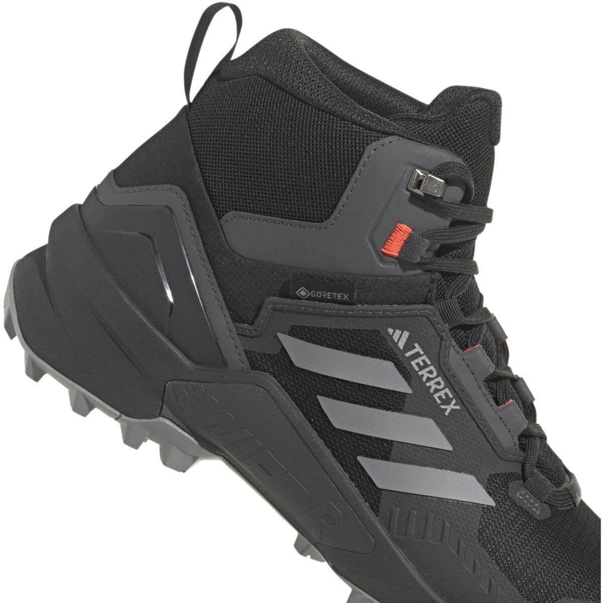 Adidas Chaussures de Randonnée Homme - TERREX Swift R3 Mid GORE-TEX - core black/grey thunder/solar red – Image 3