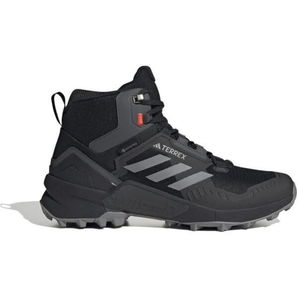 Adidas Chaussures de Randonnée Homme - TERREX Swift R3 Mid GORE-TEX - core black/grey thunder/solar red