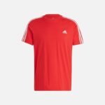 T-shirt Adidas Essentials en jersey simple à 3 bandes pour homme