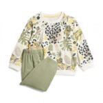 Adidas ensemble pantalon de survêtement et sweat-shirt pour bébés