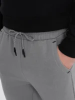 Pantalon de survêtement pour homme avec coutures contrastées - gris V2 – Image 7
