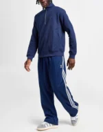 Sweat-shirt adidas Originals à demi-zip gaufré – Image 3