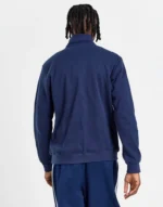 Sweat-shirt adidas Originals à demi-zip gaufré – Image 5