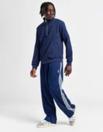 Sweat-shirt adidas Originals à demi-zip gaufré – Image 4