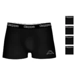 Kappa - K1221 Boxer Homme Coton Lycra Pack ( 3 dans le carton)