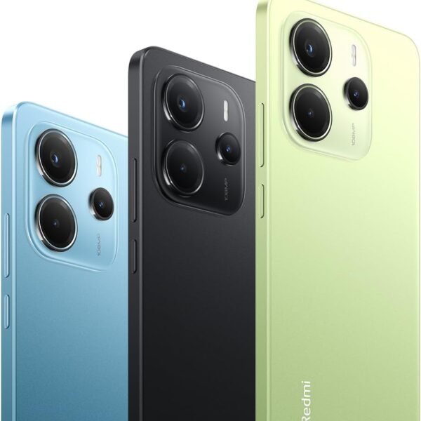 Smartphone Xiaomi Redmi Note 14, 6+128 Go, système de caméra AI 108MP, batterie 5500mAh, écran Eye-Care 120Hz, fonctionnalité AI (chargeur non inclus),