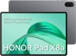 HONOR Pad X8a - Tablette 11 pouces Wi-Fi, 4 Go+128 Go, écran FullView 90 Hz, batterie 8300 mAh, 4 haut-parleurs, corps métallique, Android 14, Gris Espace – Image 2