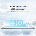 HONOR Pad X8a - Tablette 11 pouces Wi-Fi, 4 Go+128 Go, écran FullView 90 Hz, batterie 8300 mAh, 4 haut-parleurs, corps métallique, Android 14, Gris Espace – Image 6