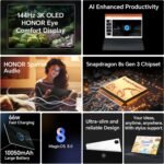 HONOR MAGICPAD 2 Tablette WIFI, 12 Go 256 Go, 12,3 pouces 144 Hz OLED, Snapdragon 8s Gen 3, 8 haut-parleurs, batterie 10050 mAh, Android 14, service Google – Image 8