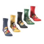 Lot de 5 paires de chaussettes adidas Disney Mickey Mouse – Image 5
