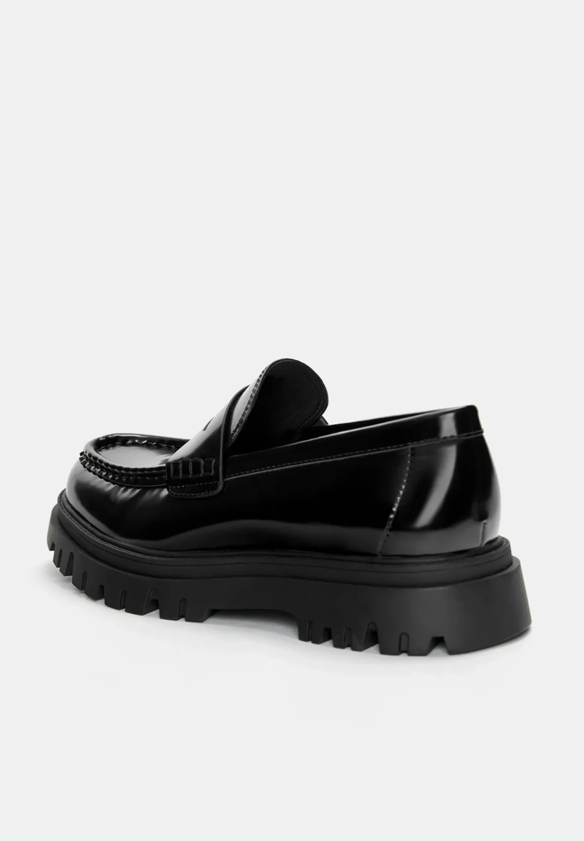 Chaussures mocassin sans lacets - noires – Image 4