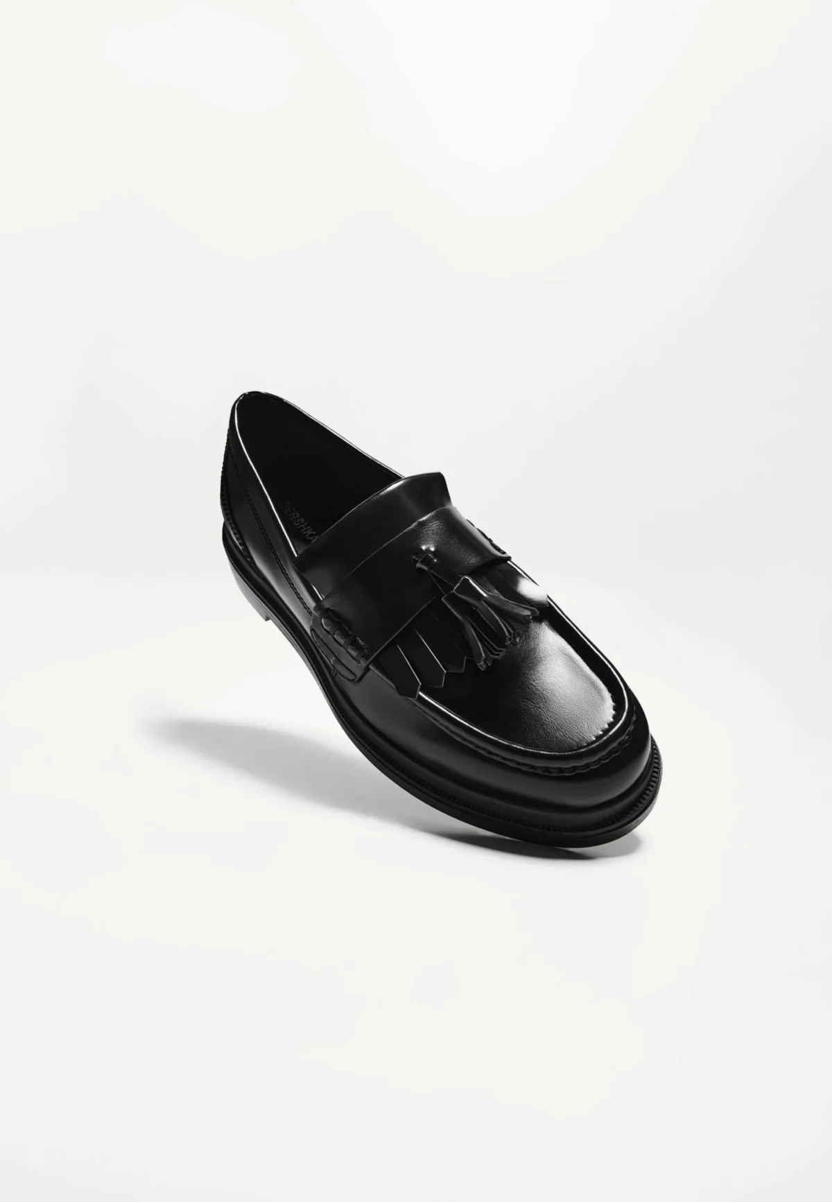 Chaussure noir MOCASSINS - Chaussons - noir  À FRANGES AVEC POMPON - – Image 5