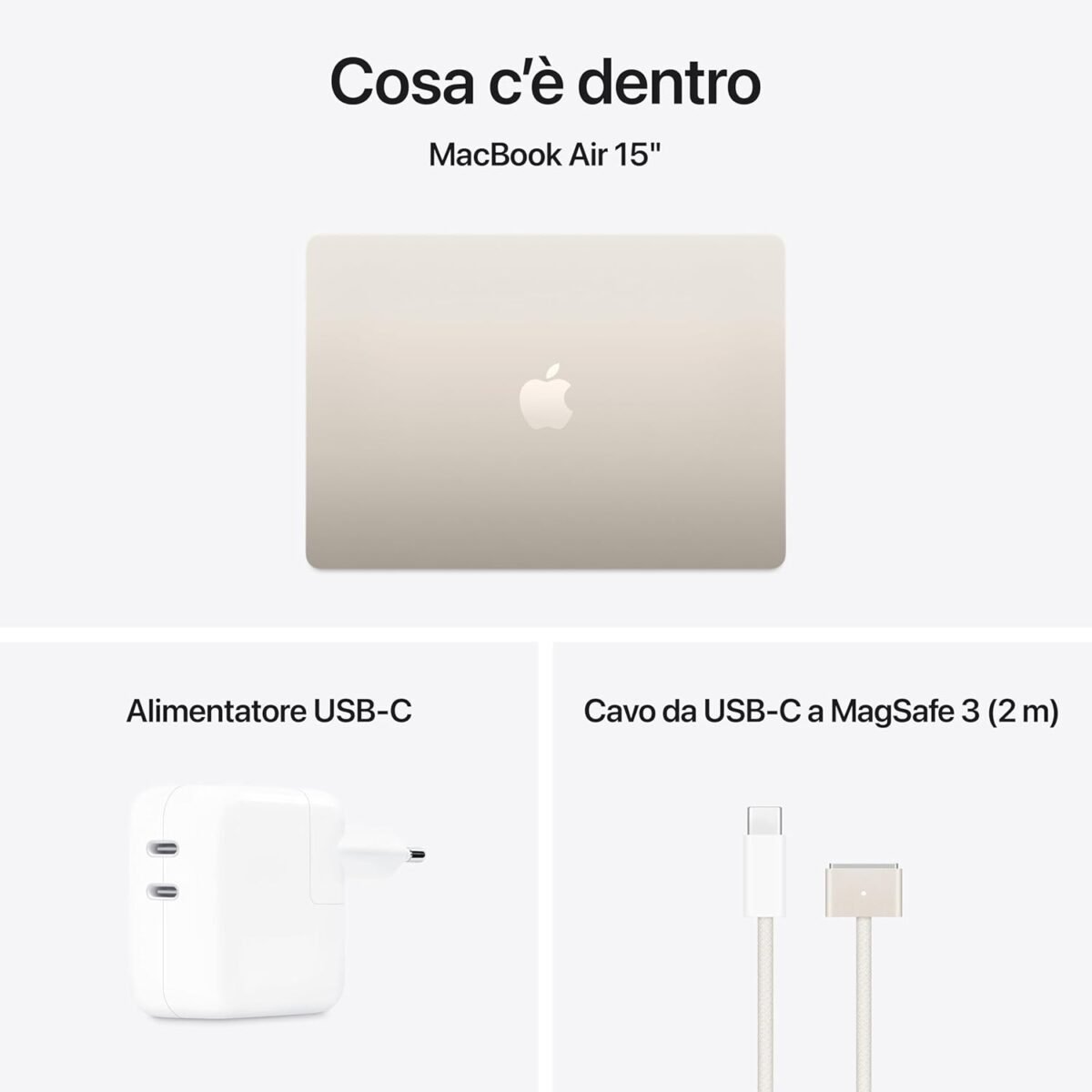 Ordinateur portable Apple MacBook Air 13 avec puce M4 (2025) : conçu pour Apple Intelligence, écran Liquid Retina 13,6 pouces, mémoire unifiée 16 Go, stockage SSD 512 Go / 256 Go, Touch ID ; Version europeen – Image 10