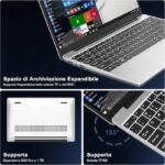 Ordinateur portable 14 pouces, Windows 11, 256 Go de ROM, Celeron N4020 – Image 2