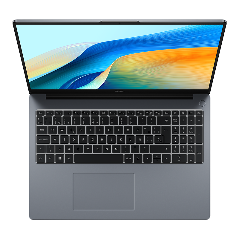 800_800_5A8DF49127EB4124927938B625C972F1 HUAWEI MateBook D 16 2024 12th Gen Core i5 16GB+512GB 16 pollici Space Gray – Image 1