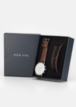 SET - Montre - cognac/argenté – Image 3