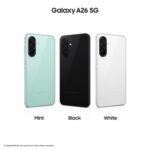 Samsung Galaxy A26 5G, smartphone intelligent, écran Super AMOLED 6,7 pouces, 6 Go de RAM, 128 Go, batterie 5 000 mAh, mémoire extensible