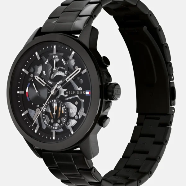 Montre original Tommy Hilfiger Noir version europeenne CHRONO_AUT
