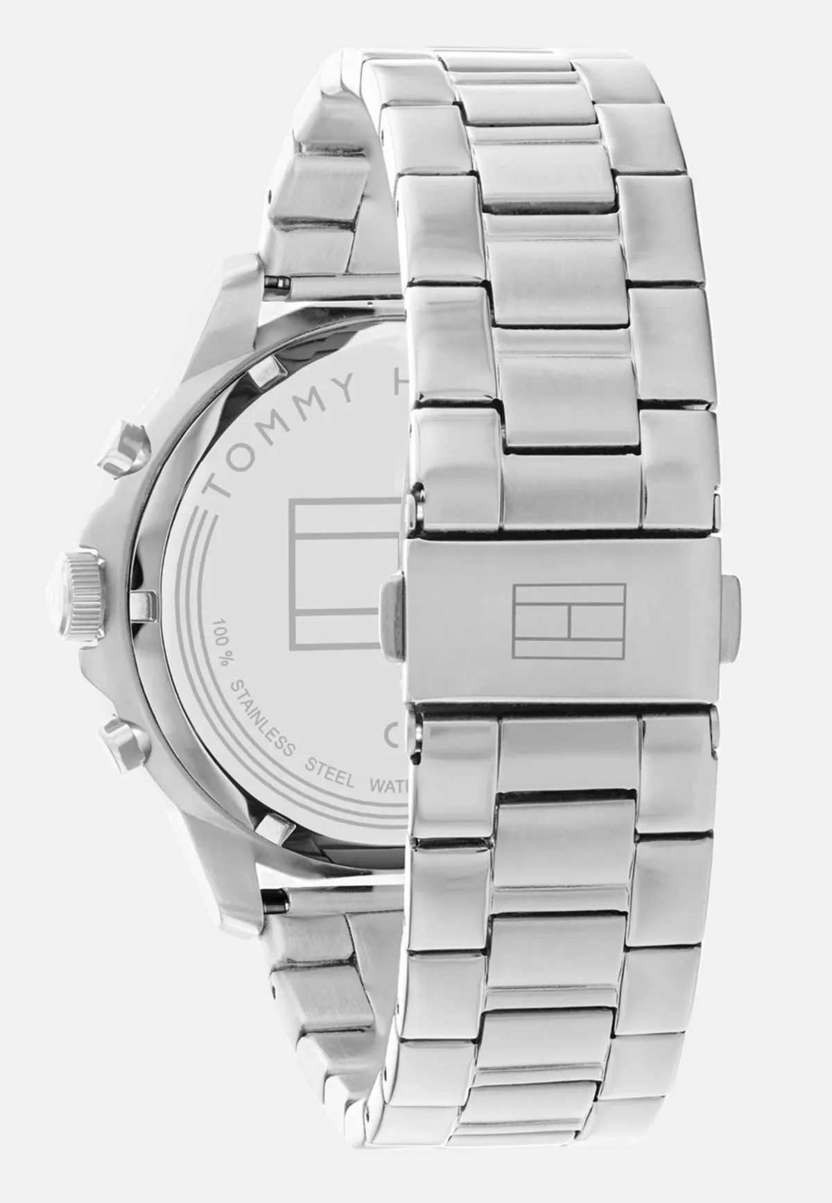 Montre original Tommy Hilfiger Argent version europeenne CHRONO_AUT – Image 4