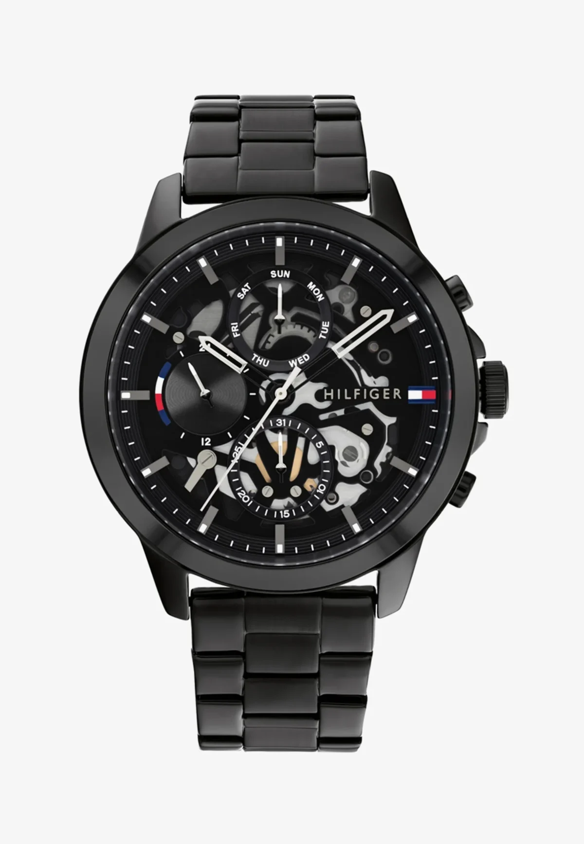 Montre original Tommy Hilfiger Noir version europeenne CHRONO_AUT – Image 7