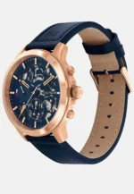 Montre original Tommy Hilfiger bleu version europeenne CHRONO_AUTOMATIC - Chronographe – Image 2
