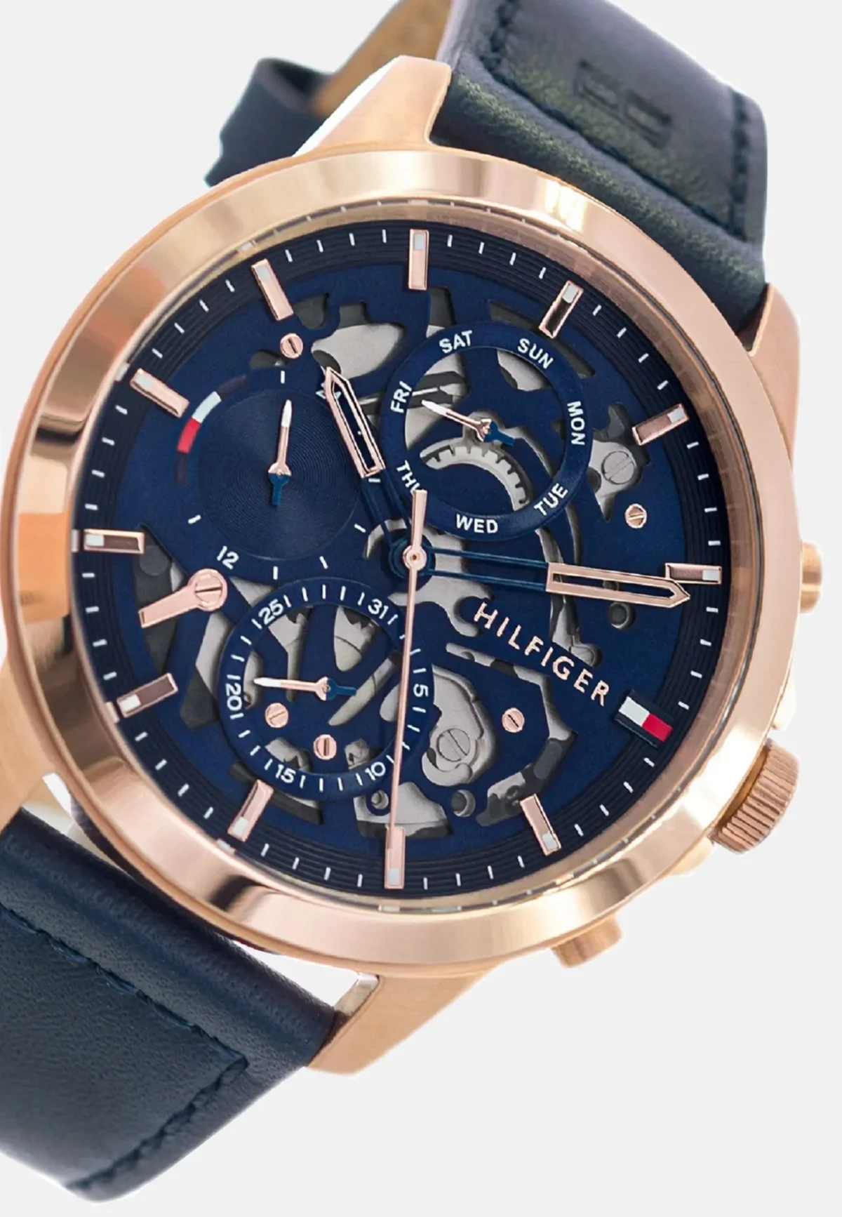 Montre original Tommy Hilfiger bleu version europeenne CHRONO_AUTOMATIC - Chronographe – Image 4