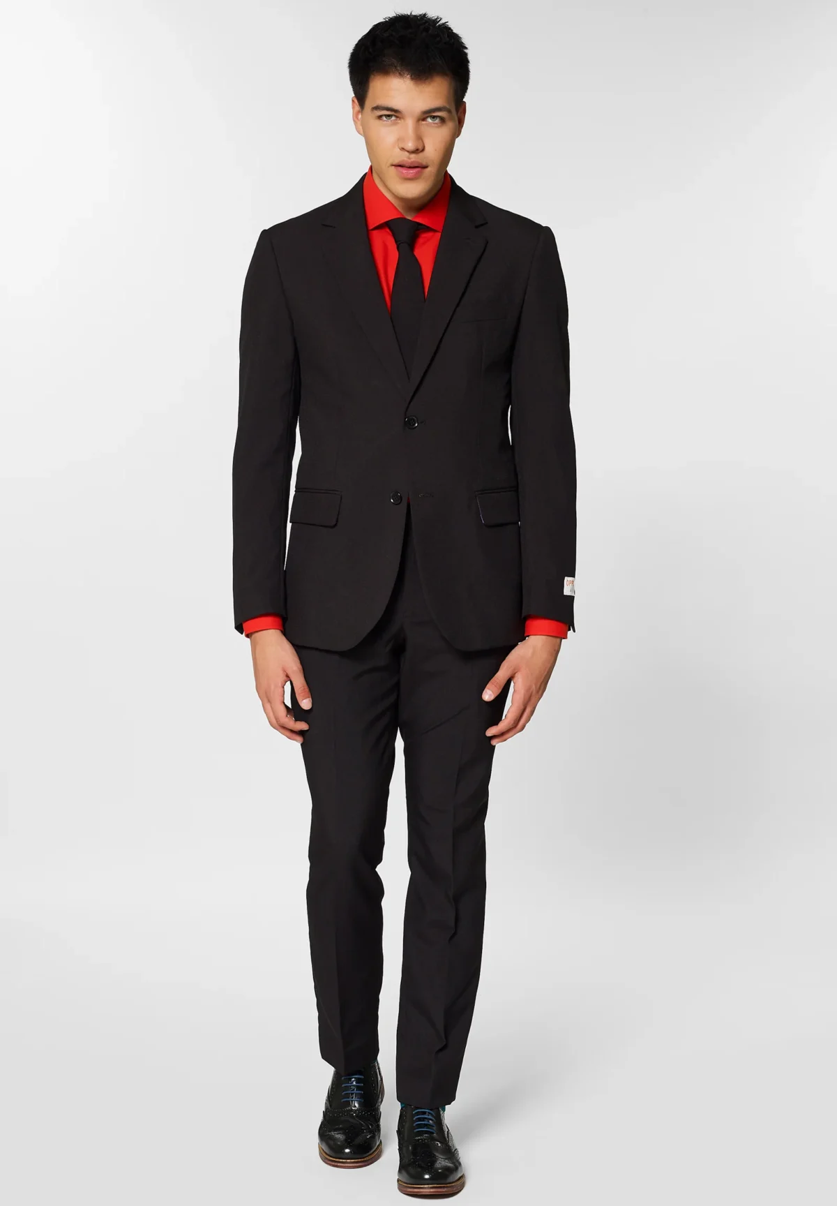 Veste complet  COULEUR UNIE - Complet , rouge, noir,vert, Jaune – Image 11