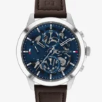 Montre original Tommy Hilfiger marron bleu version europeenne CHRONO_AUTOMATIC - Chronographe