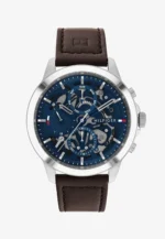 Montre original Tommy Hilfiger marron bleu version europeenne CHRONO_AUTOMATIC - Chronographe