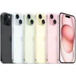 APPLE iPhone 15 128GB, bleu, noir, vert, rose, jaune