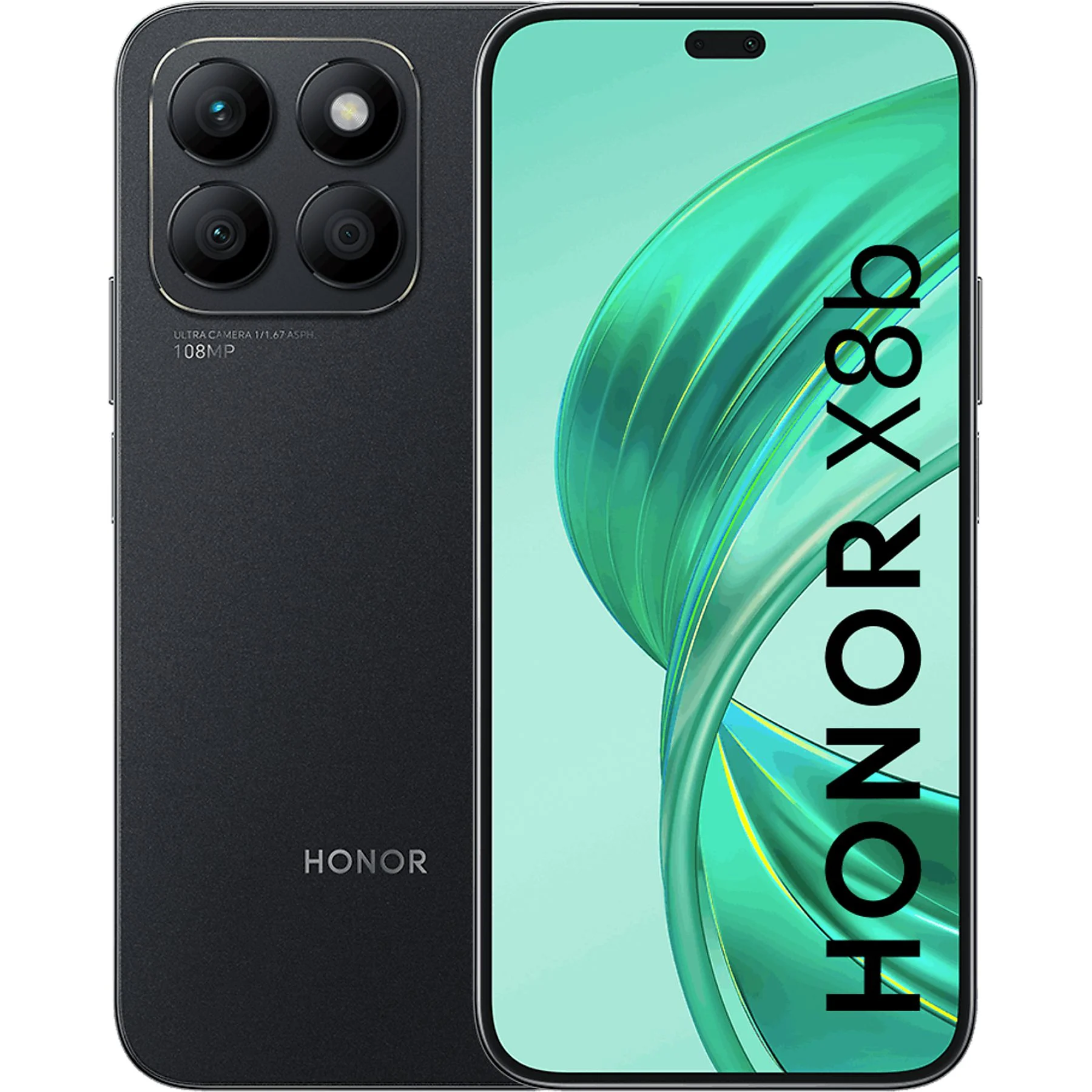 ASSET_MP_137560141 HONOR X8b - 6.7" AMOLED, 8Go+256Go, Caméra 108MP, NFC - Noir – Image 1