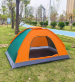 Tente de camping pliable pour 2 personnes, facile à monter, couleurs assorties, pare-soleil, imperméable, filet, sac de transport, couleur aléatoire, disponible en plusieurs tailles