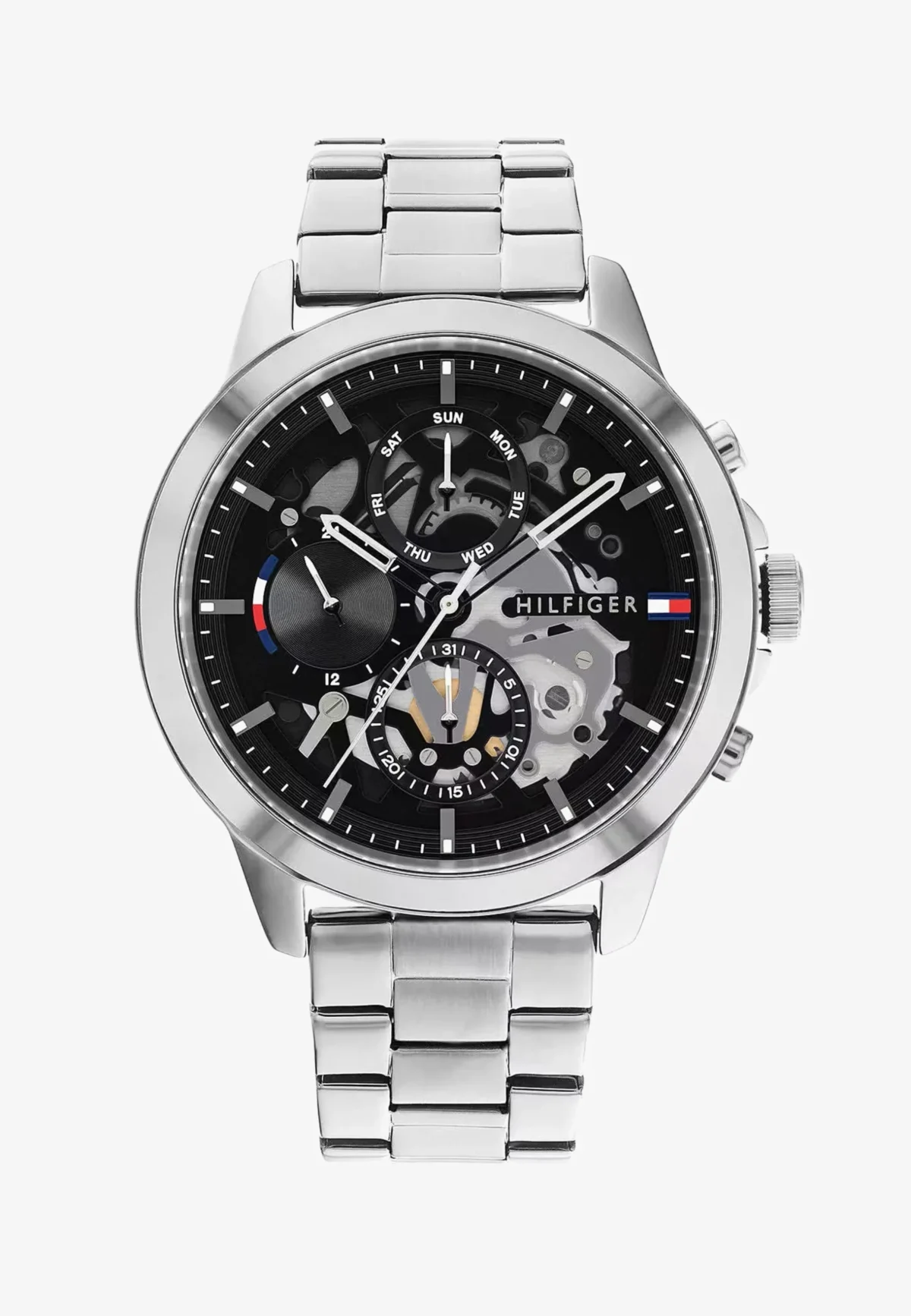 Montre original Tommy Hilfiger Argent version europeenne CHRONO_AUT – Image 5