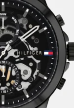 Montre original Tommy Hilfiger Noir version europeenne CHRONO_AUT – Image 5