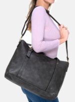 Sac à main pour femmes Bleu, gris , brun – Image 2