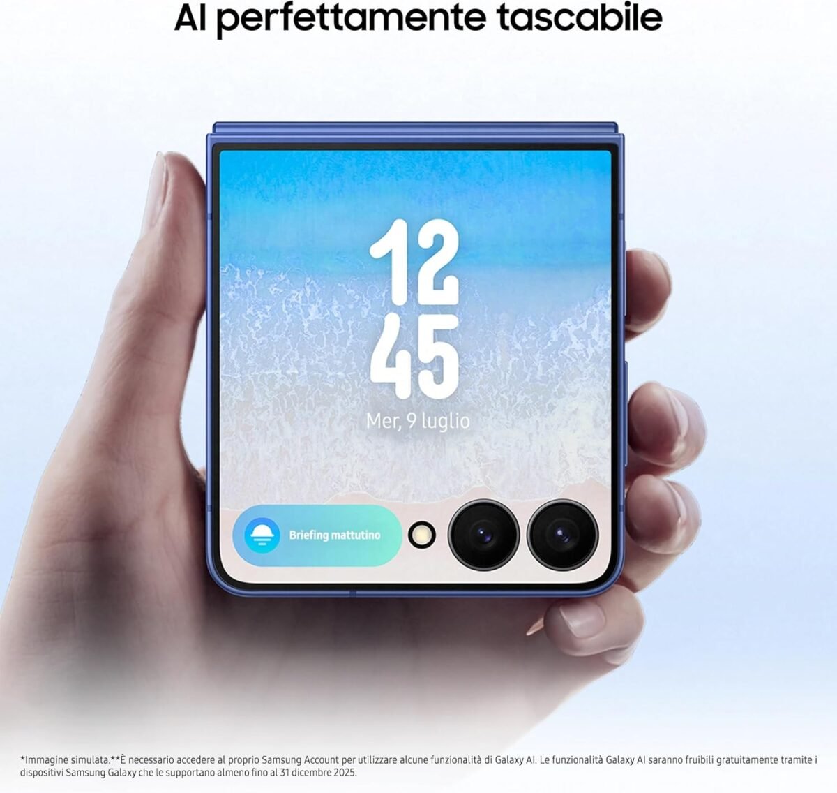 Smartphone pliable Samsung Galaxy Z Flip7 AI, 12Go RAM, 512Go ROM, écran Super AMOLED – Image 3