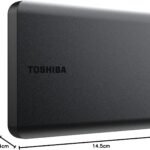 Disque dur externe - TOSHIBA - CANVIO BASICS - 2 To - Noir