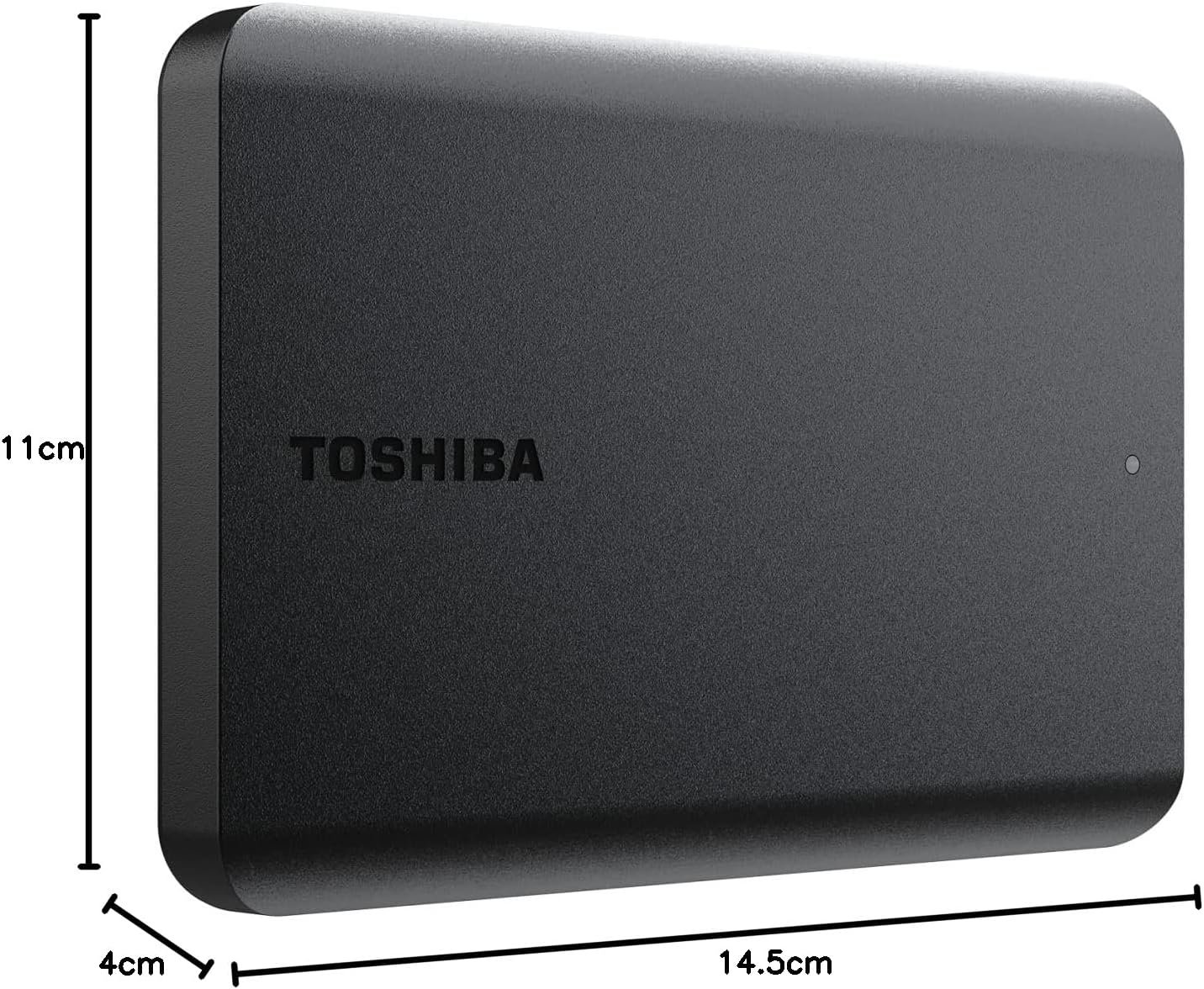 71gT5rr0mGL._AC_SL1500_ Disque dur externe - TOSHIBA - CANVIO BASICS - 2 To - Noir – Image 1